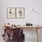 Stupell Industries Sketched Cowboy on Range 2pc Framed Giclee Wall Art Set Design by Danhui Nai